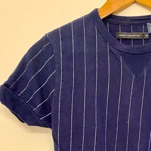 Used Mens French Connection Blue Stripes
